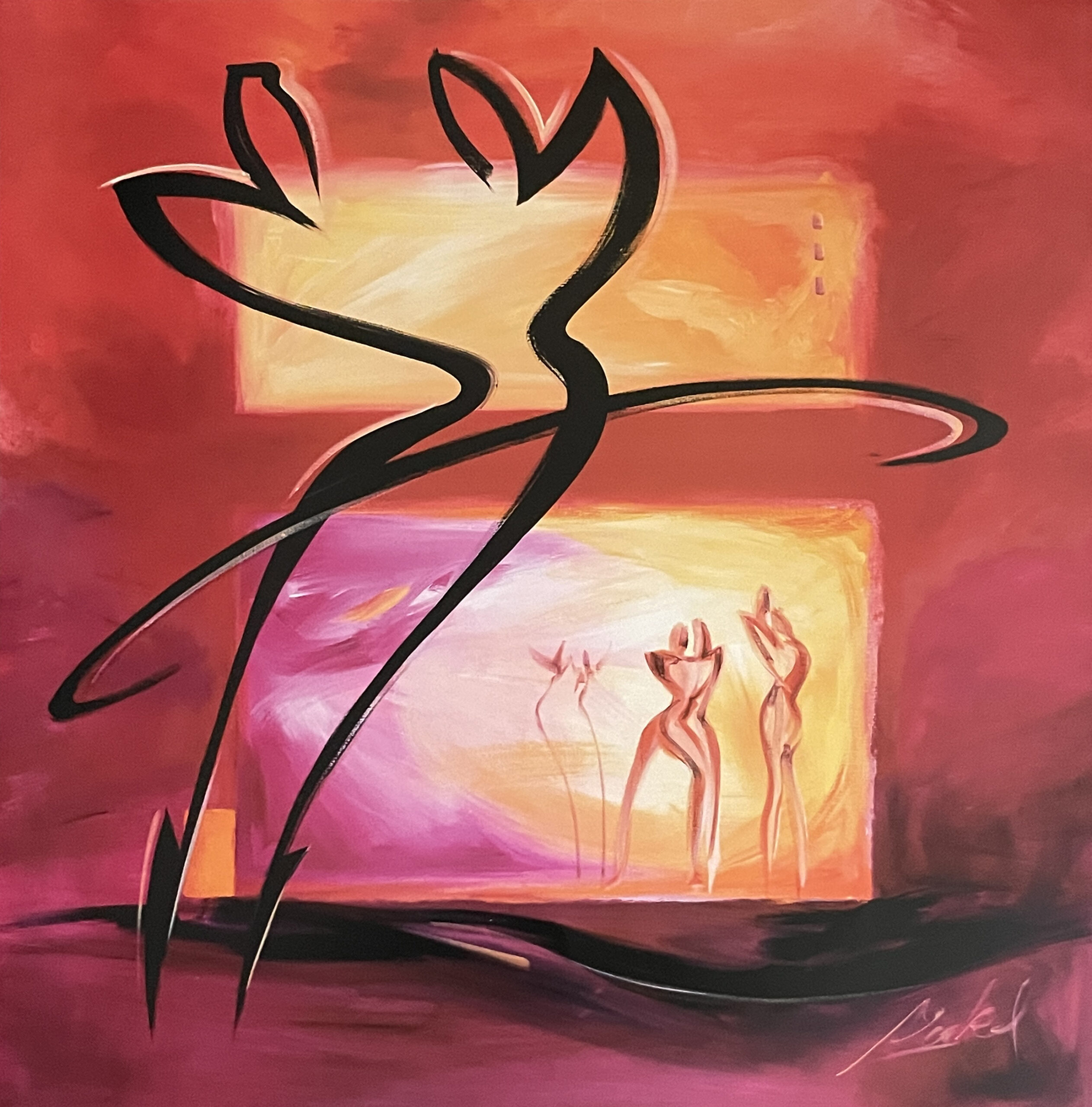 Rhumba in Red II
