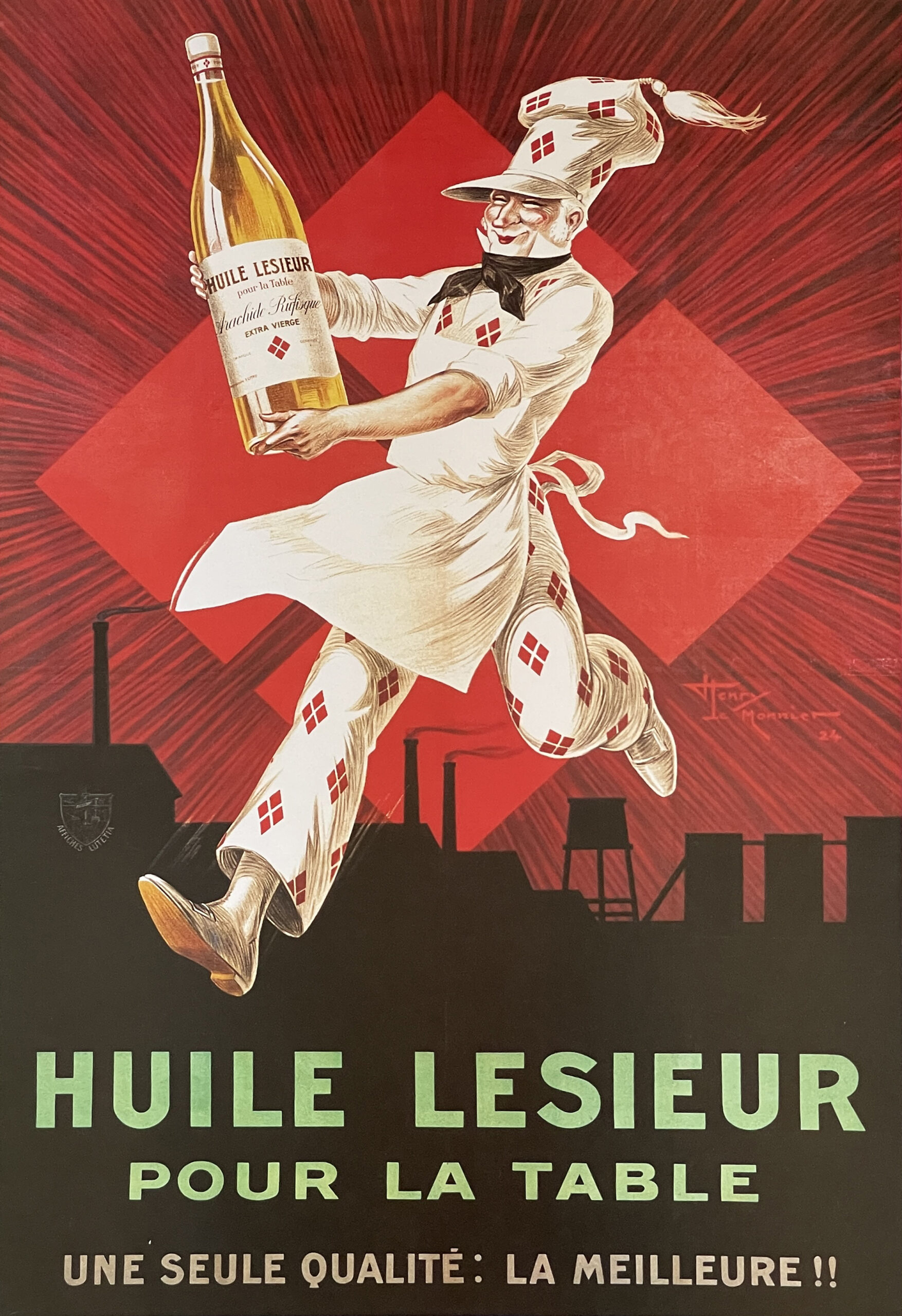 Huile Lesieur 1924