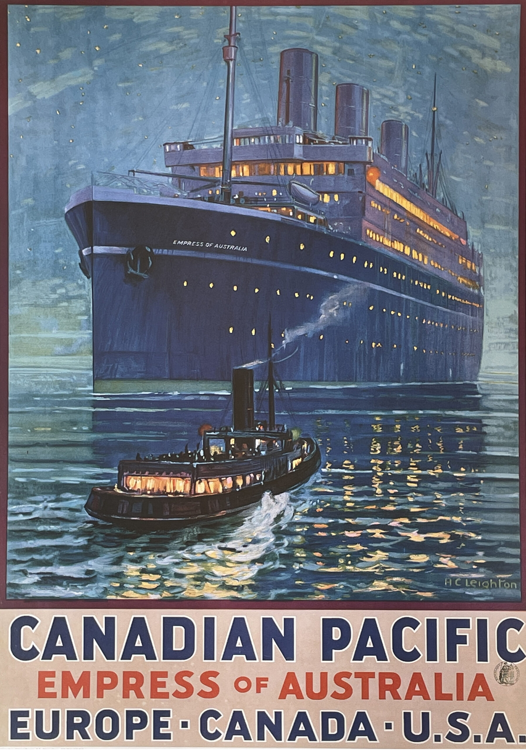 Canadian Pacific - Empress of Australia
