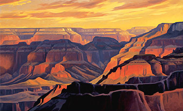 Shadow Patterns - Grand Canyon