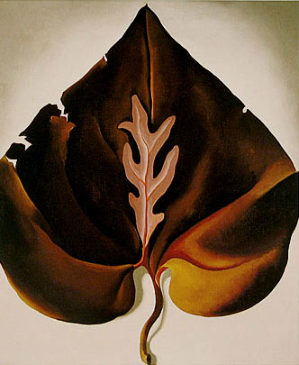 Dark and Lavender Leaf, 1931