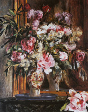 Peonies, Lilacs and Tulips