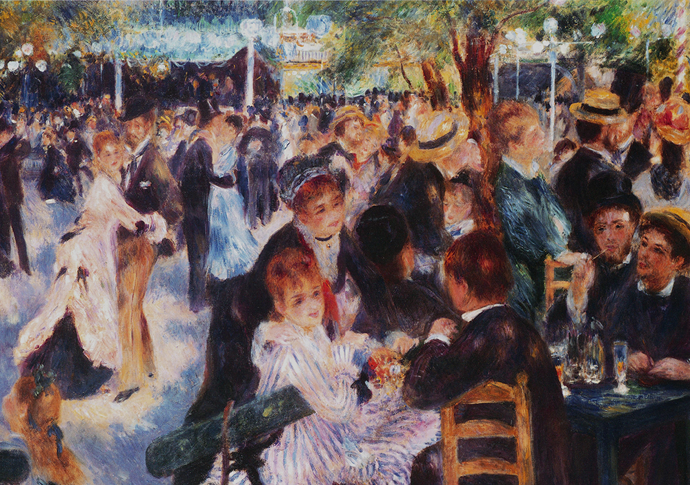 Le Moulin de La Galette a Montmartre, 1876