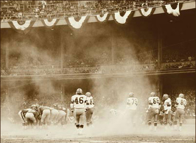 The Championship Game: Green Bay vs. The Giants, Yankee Stadium, 1962