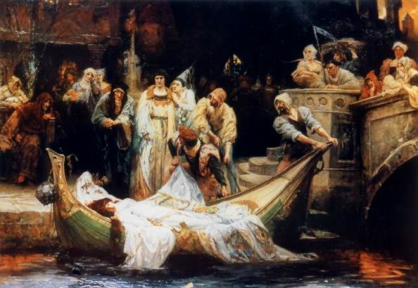 The Lady of Shalott, 1900