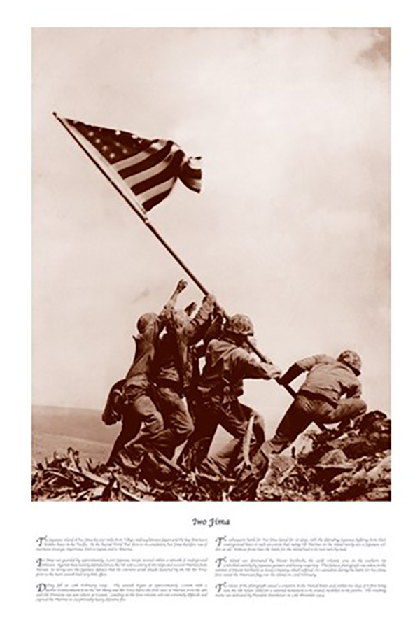 Flag Raising on Iwo Jima, 1945