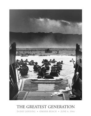 The Greatest Generation: D-Day Landing, Omaha Beach, June 6