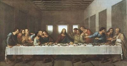 The Last Supper, 1498 (after Da Vinci)