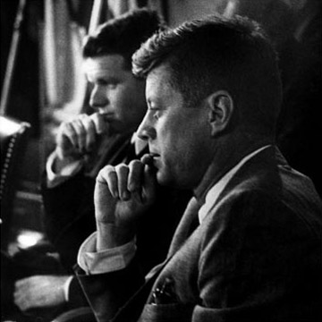 John F. Kennedy with Attorney General Robert F. Kennedy, Washington, DC 1962