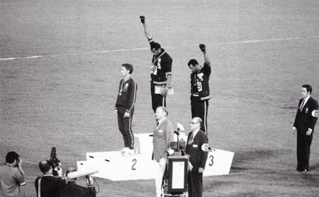 Black Power Protest at Mexico Olympic Games