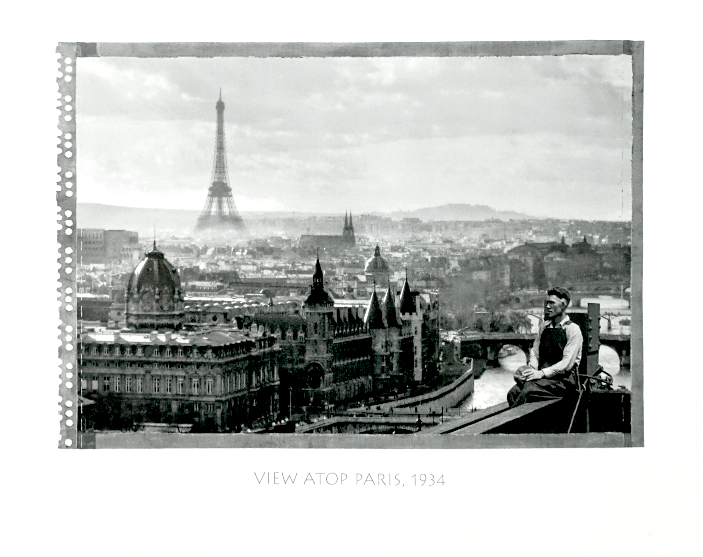 View Atop Paris, 1934