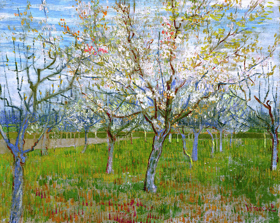 The Pink Orchard, Arles, 1888
