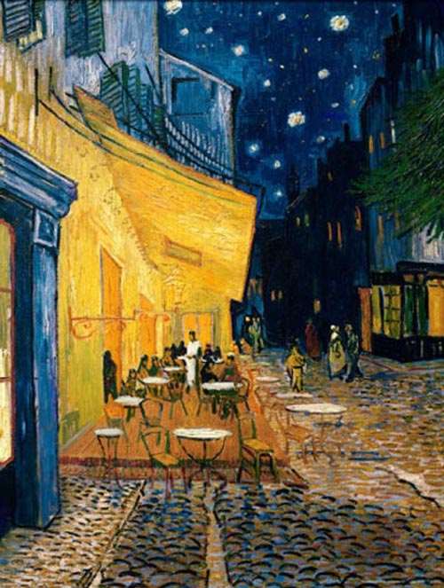 Cafe Terrace At Night