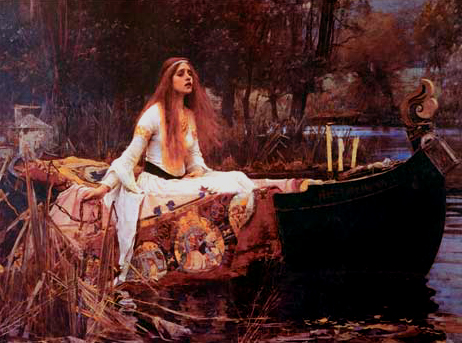 The Lady of Shallot, 1888