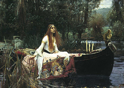The Lady of Shallot, 1888