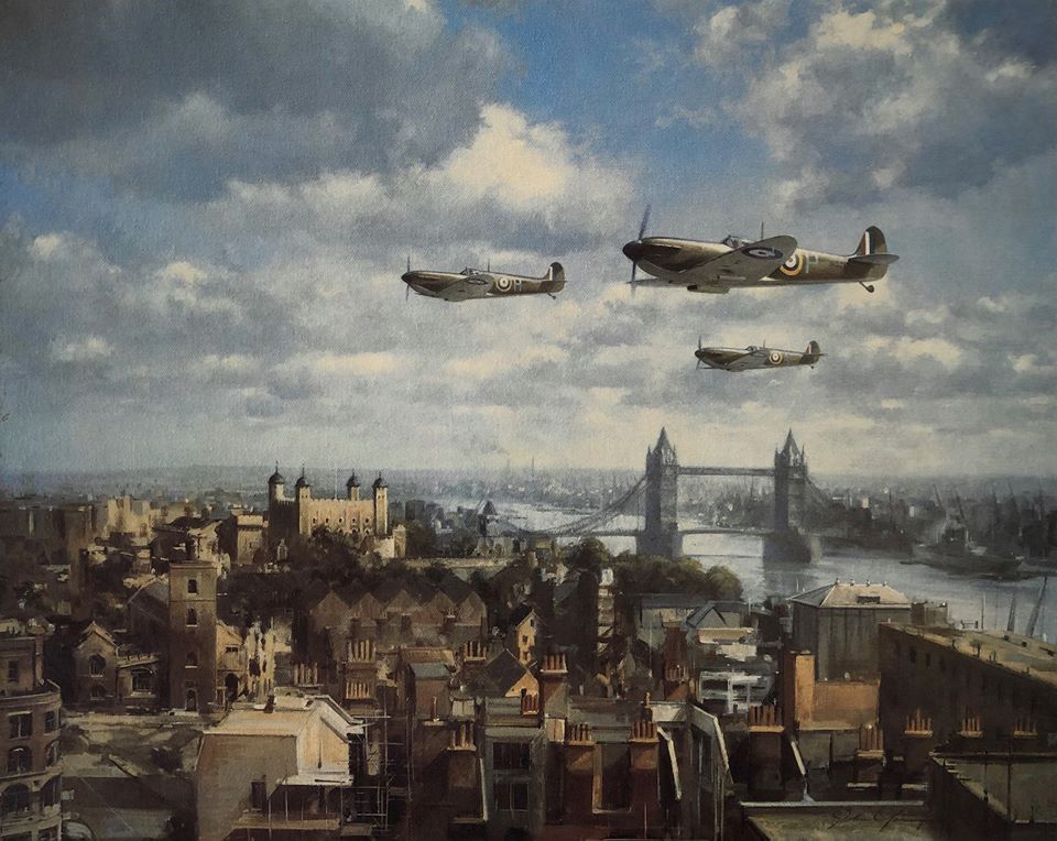 Spitfires Over London