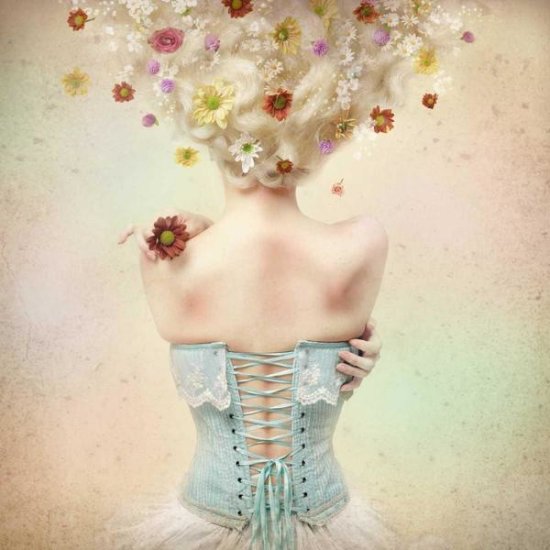 Girl of the Flower Garden