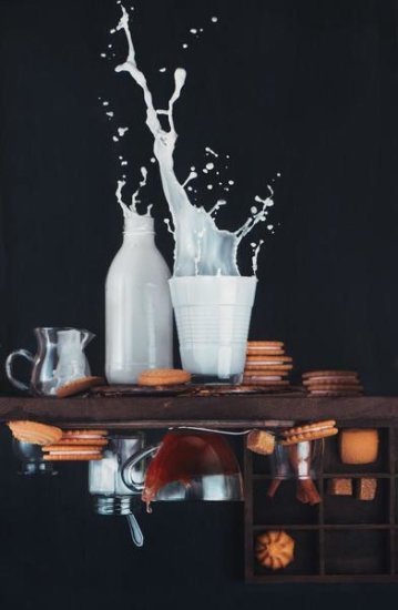 Upside and Down Again (with Milk)