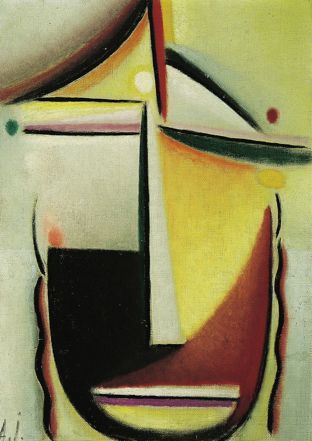 Abstract Head: Autumn and Dying, 1923