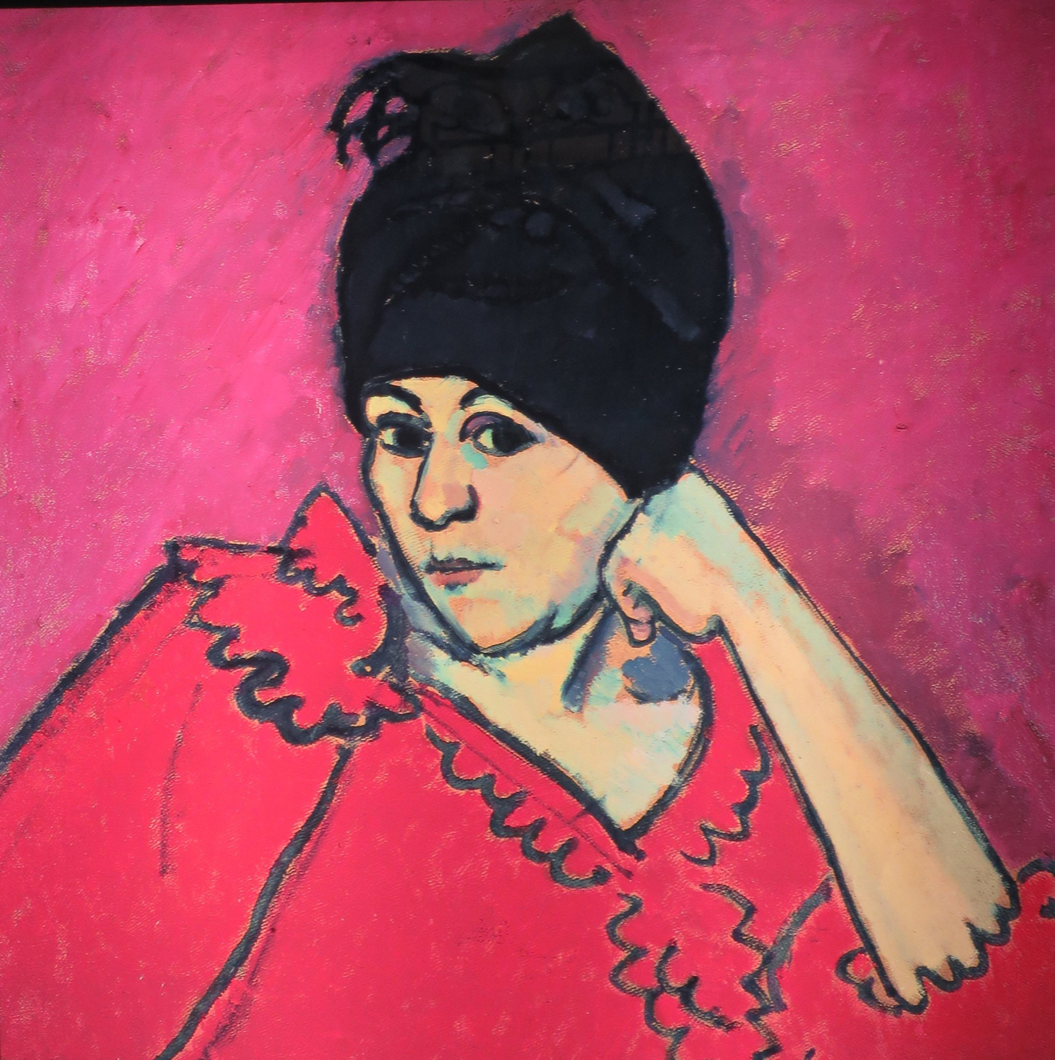 Helene with a Dark Blue Turban, 1910