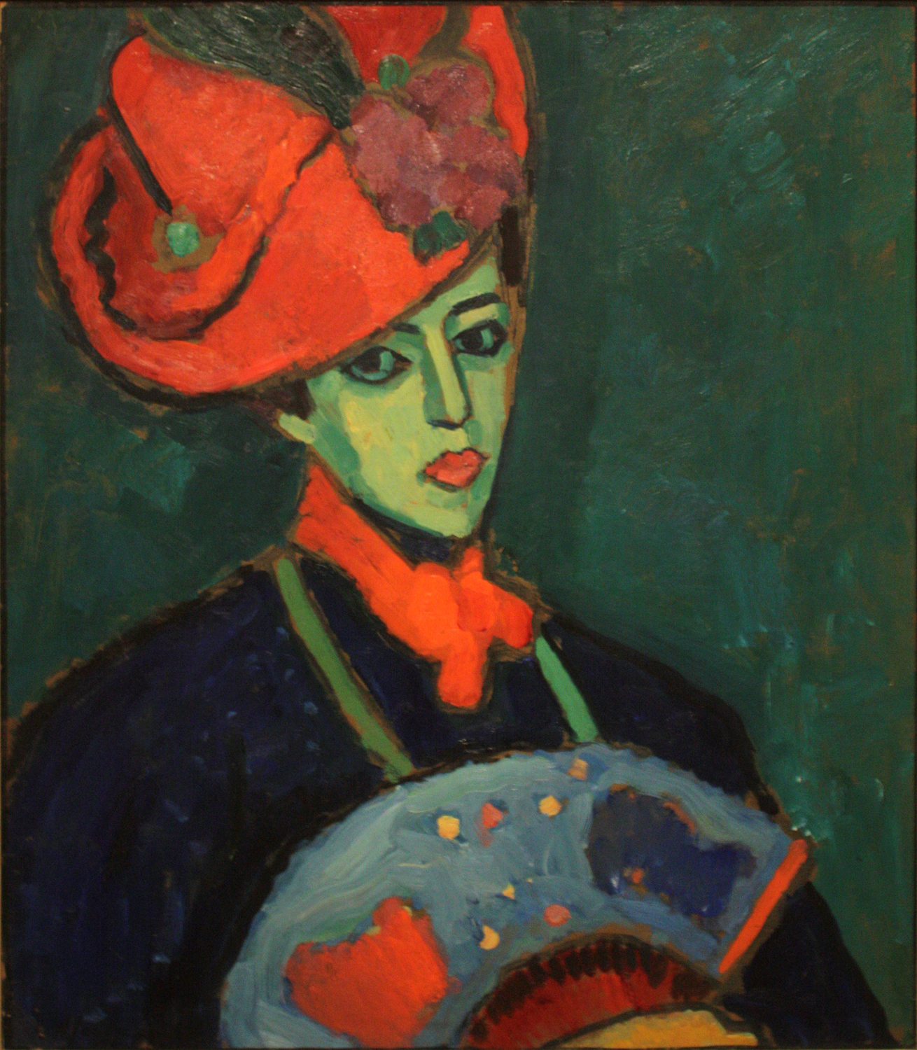 Schokko with a Red Hat, 1909